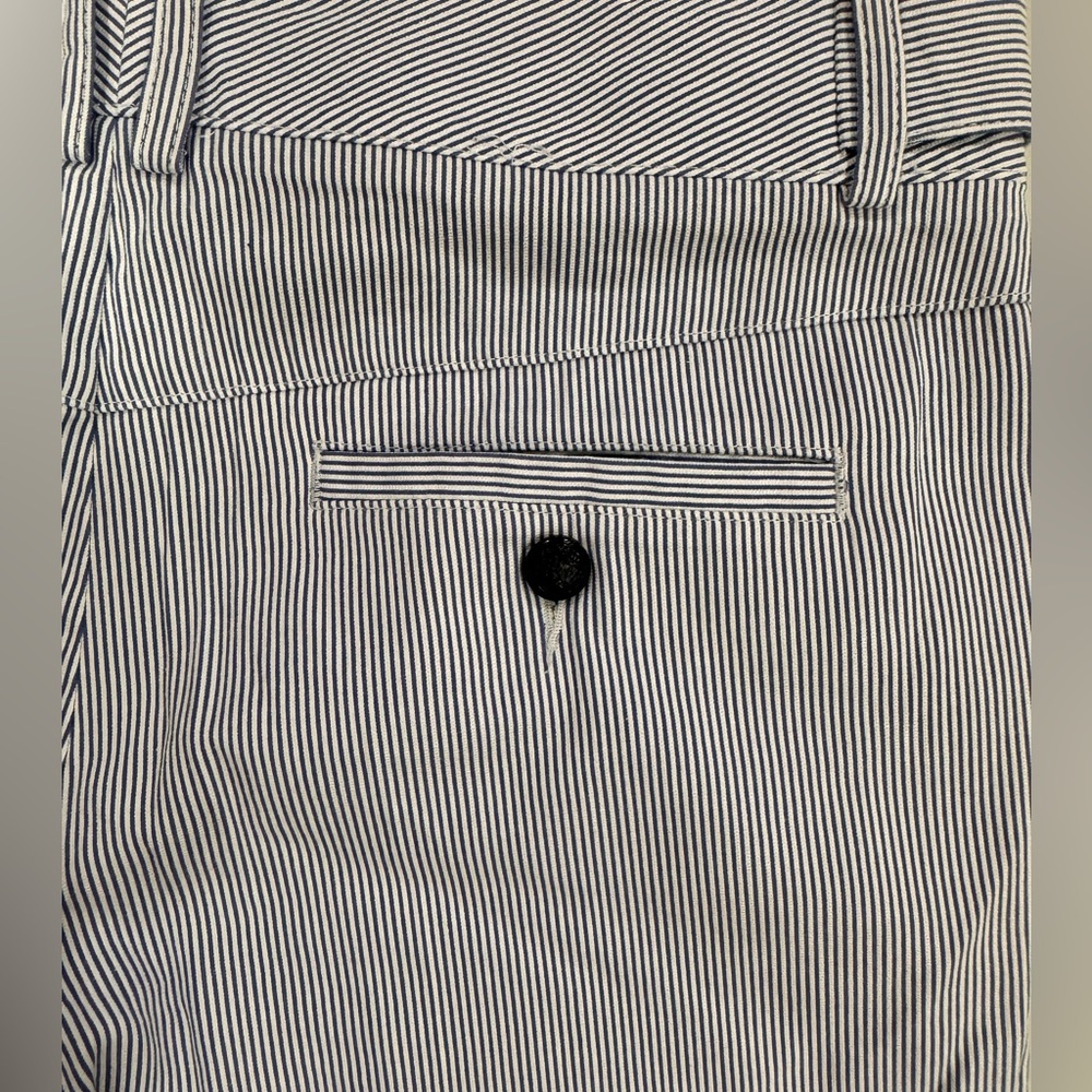 Express women’s shorts , size 8, blue and white stripes - Picture 5 of 7